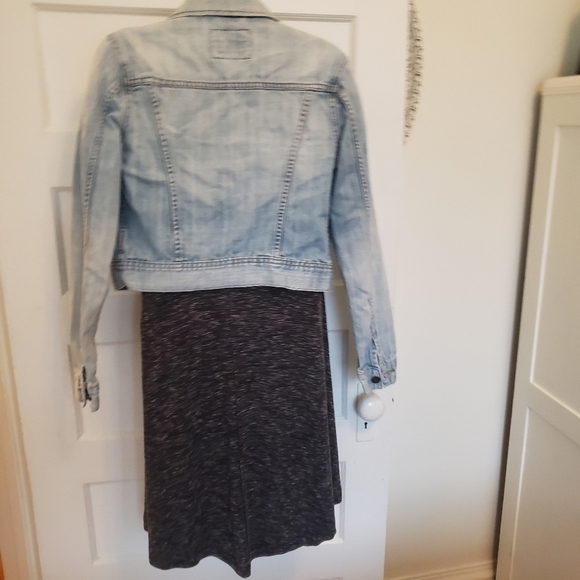 AN AMERICAN BRAND " I LOVE H81" JEANS JACKET LIGHT FADED BLUE WASH SIZE … - Picture 13 of 14